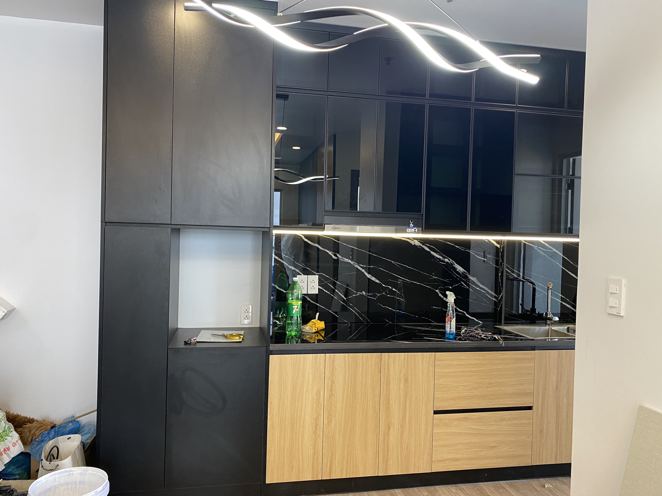 HÌnh ảnh thi công thực tế Chung Cư Saphire căn 2618